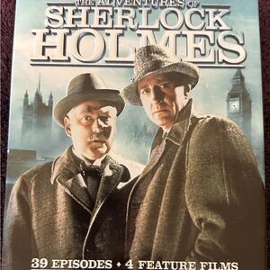 Sherlock Holmes box set 39 episodes & 4 featured films 4 disc set tin box 2011